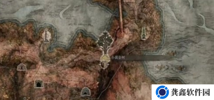 艾尔登法环快速到达DLC鲜血王朝入口路线图一览图六